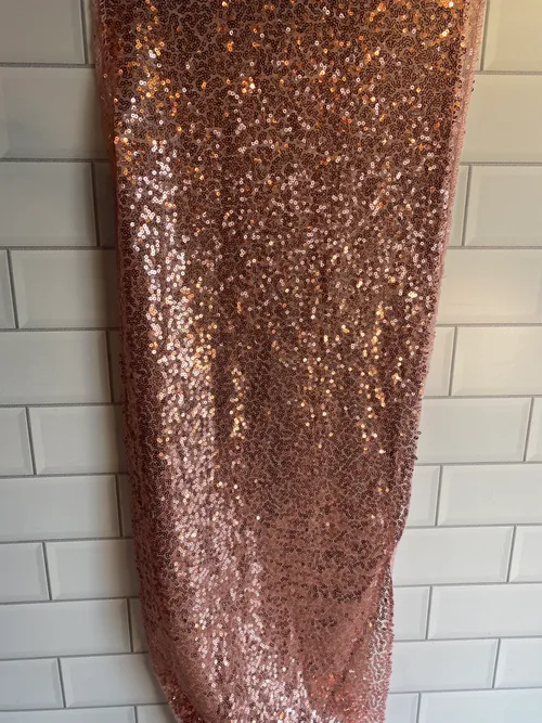Rose Gold Sequinced Runner
