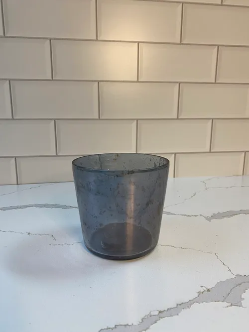 Small Smokey Votive Candleholder