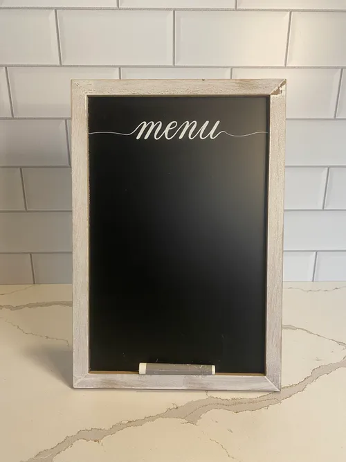 Small Menu Chalkboard