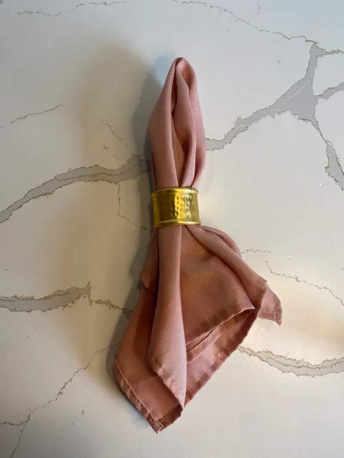 Blush Poly Napkin