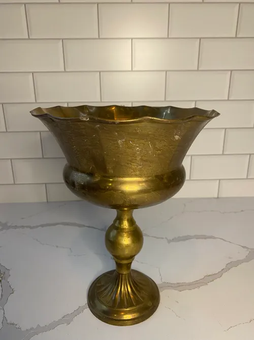 Brass Compote