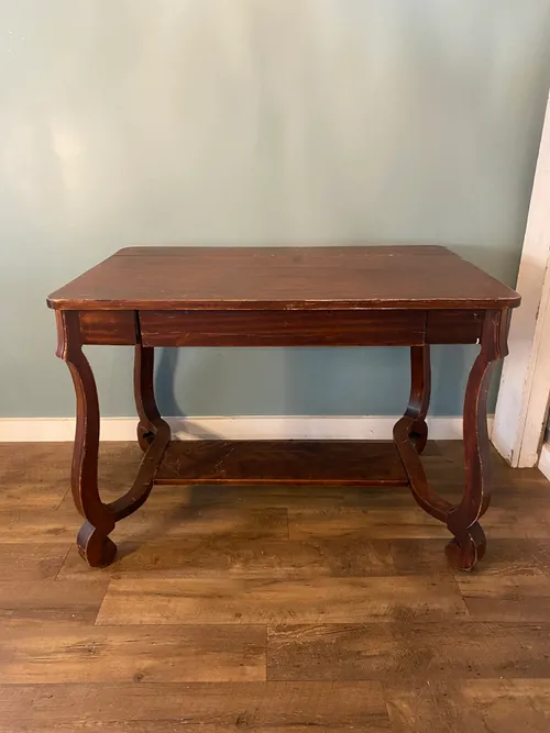 Dark Wood 4' Table