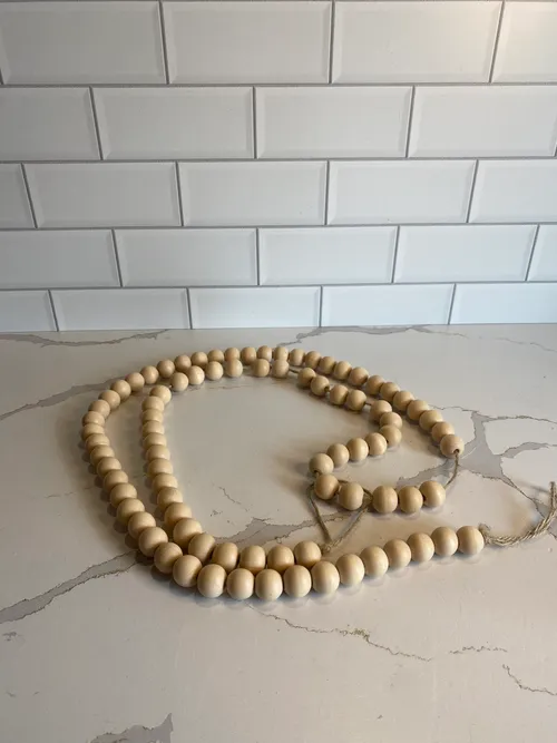 Natural Beaded Garland