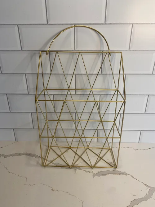 Gold Wire Card Box