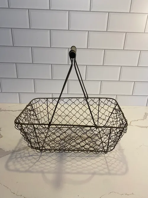 Small Rectangle Wire Basket