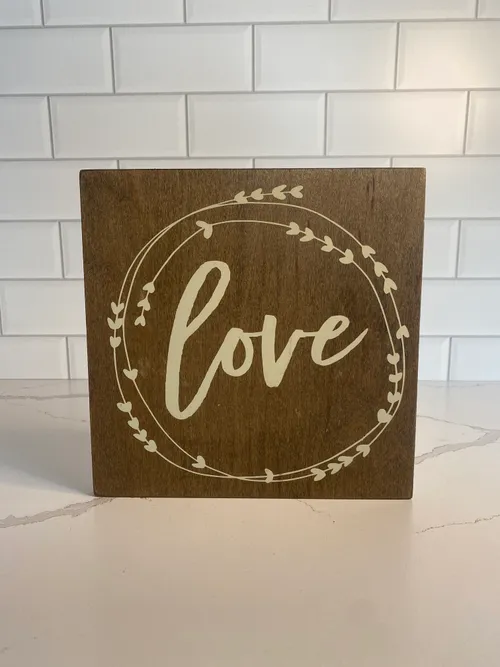 Wood Sign 