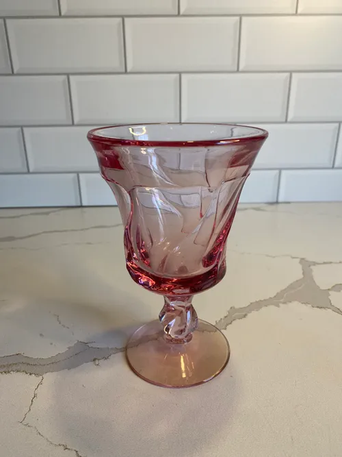 Dark Pink Goblet