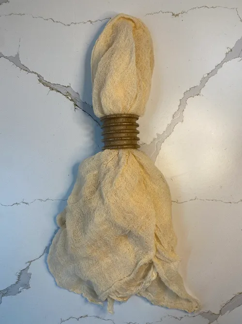 Wood Ribbed Napkin Ring