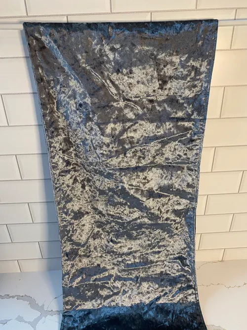 Blue Velvet Runner