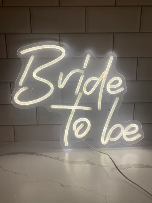 Bride to Be Neon Sign