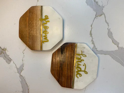 Marble and Wood 