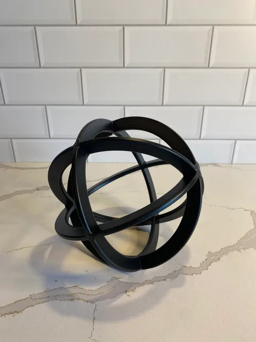 Black Metal Sphere