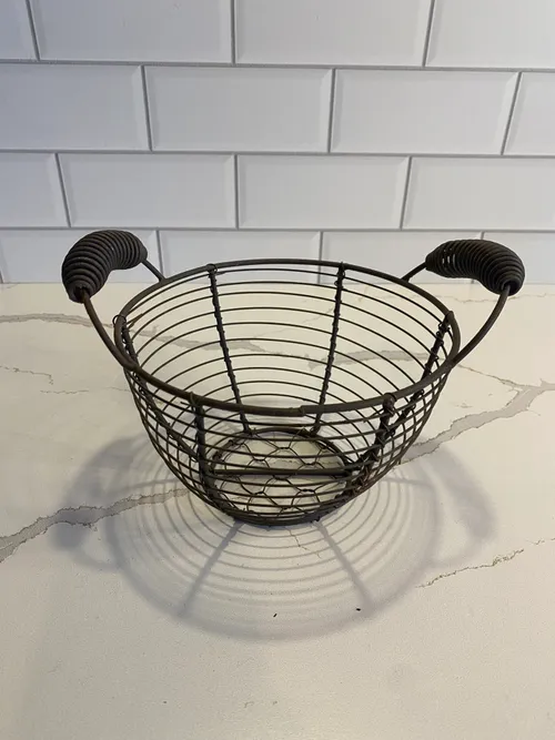 Small Round Wire Basket
