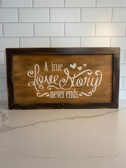 Wood Sign 