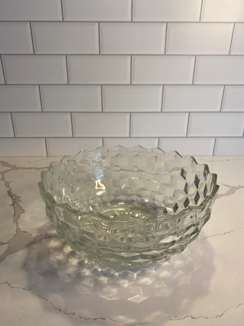 Medium Cut Glass Bowl