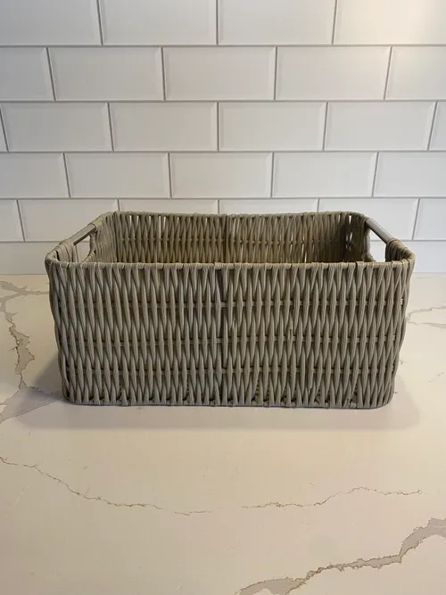 Small Grey Basket