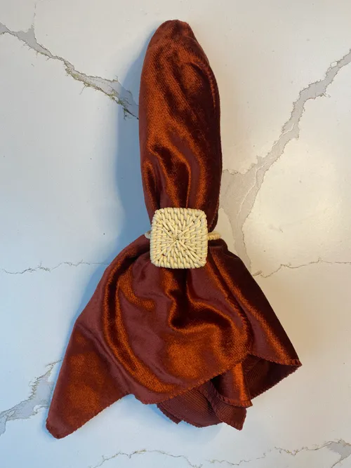Woven Square Napkin Ring