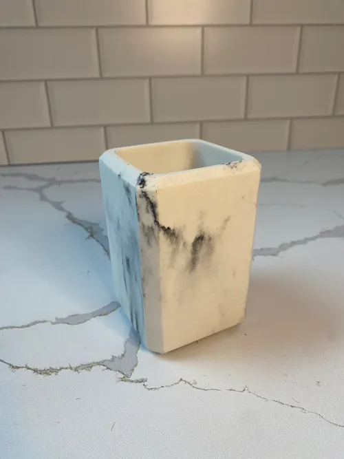 Square Marble Container