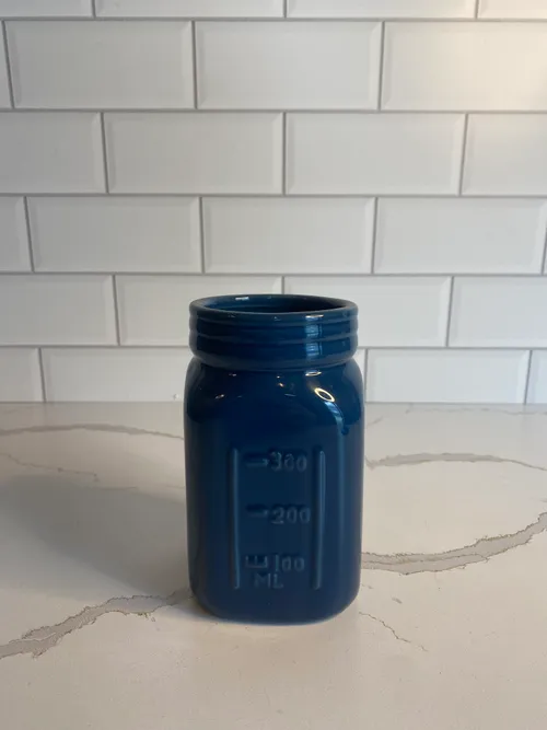 Small Blue Jar