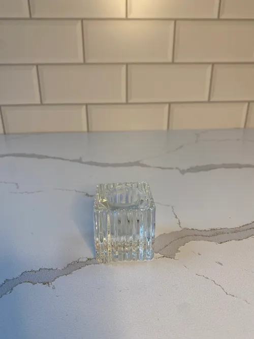 Square Glass Taper Holder