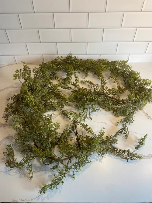 Green Draping Faux Greenery Garland