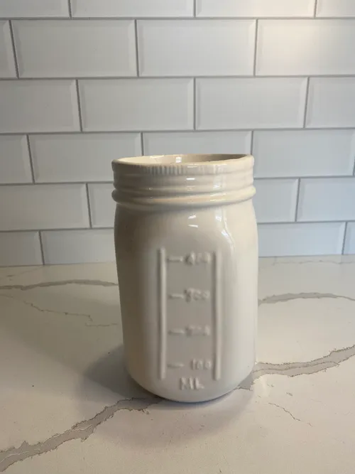 Large White Jar