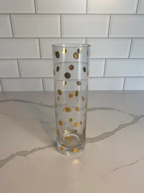 Gold Dot Vase
