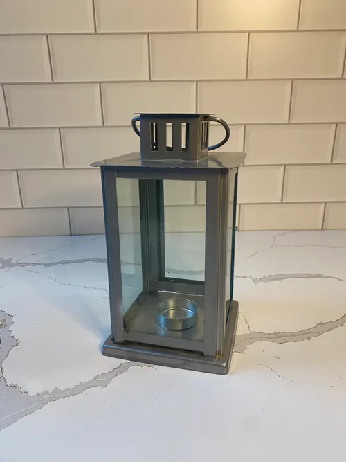 Small Galvanized Lantern