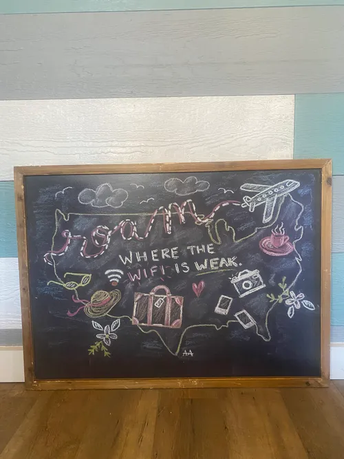 Chalkboard Style Sign 