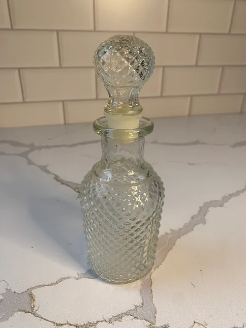 Small Glass Vintage Decanter