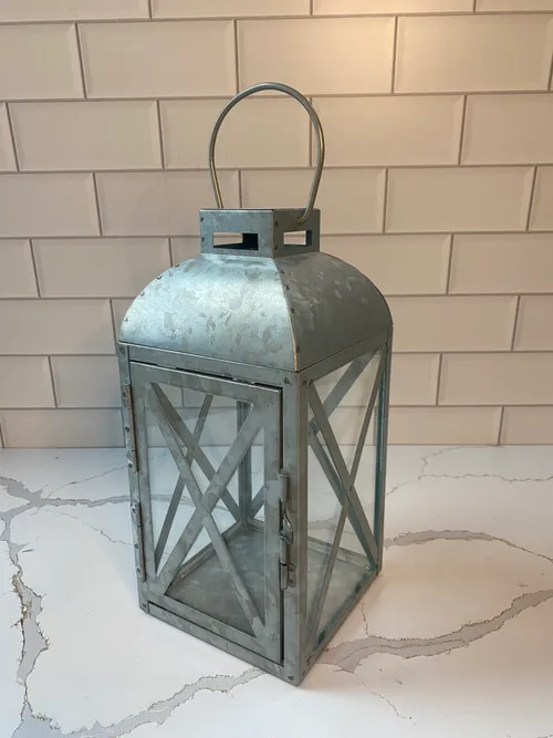 Galvanized Lantern