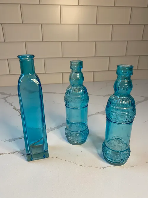 Assorted Aqua Bottles