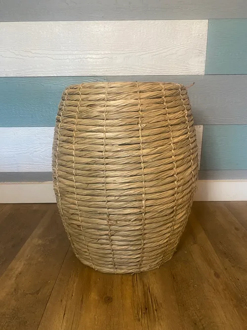 Wicker Side Table/Stool