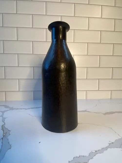Dark Metal Vase