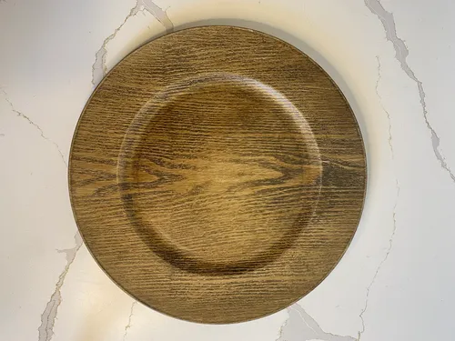 Faux Wood Charger
