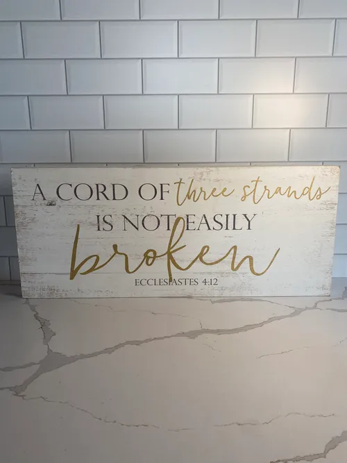 White Sign 
