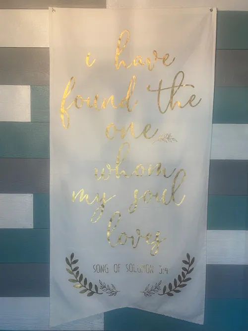 Large Song of Solomon Gold Canvas