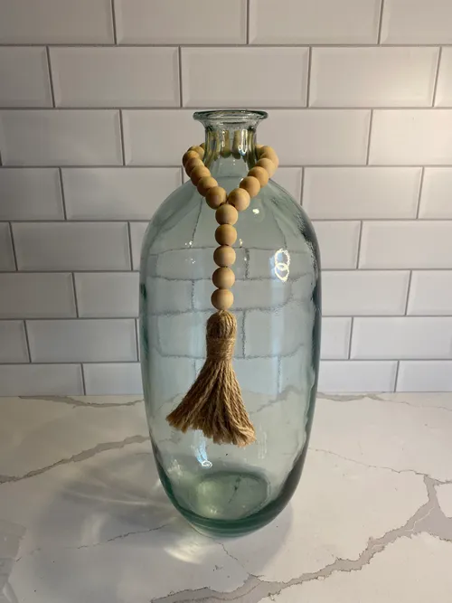 Medium Beaded Bottle Necklace/Napkin Ring