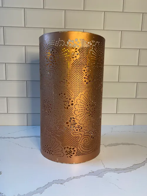 Large Copper Luminary