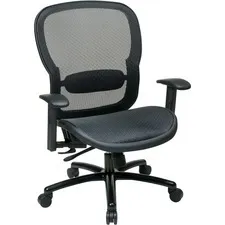 Office Star Black Mesh Back Chair OSP83911B35WA