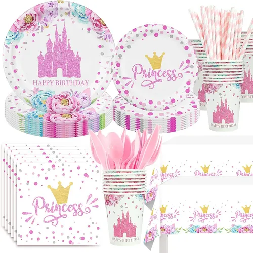 Princess Party Tableware