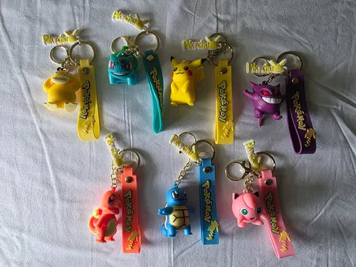 Pokémon Prize Pack - 7 Keychains