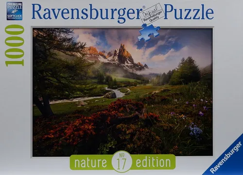Ravensburger 1000 Teile Puzzle | Malerische Stimmung im Vallée de la Clarée, Französischen Alpen