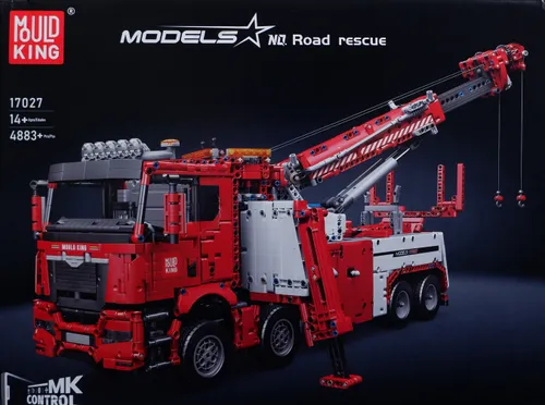 Mould King Ferngesteuertes Feuerwehr- und Rettungsauto | 17027 | 4883 Teile