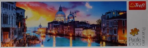 Trefl 1000 Teile Puzzle | Panorama: Canal Grande, Venedig
