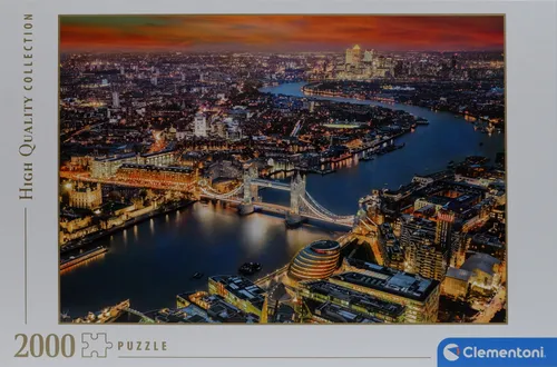 Clementoni 2000 Teile Puzzle | London Luftaufnahme
