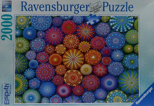 Ravensburger 2000 Teile Puzzle | Regenbogen Mandalas