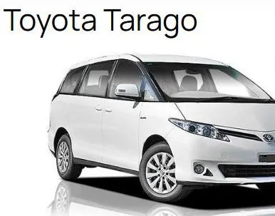 Group Travel: 8 Seaters Toyota Tarago or similar