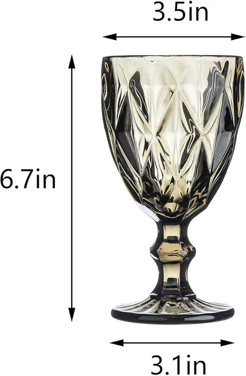 Black vintage Goblets