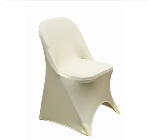 Chair Cover Ivory Spandex